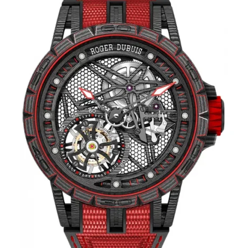 ROGER DUBUIS Excalibur Spider Carbon Skeleton Flying Tourbillon 45mm